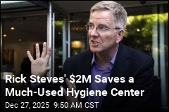 Rick Steves' $2M Saves a Much-Used Hygiene Center