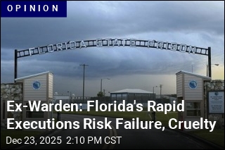 Ex-Warden: Florida's Rapid Executions Risk Failure, Cruelty