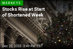 Stocks Rise at Start of Shortened Week