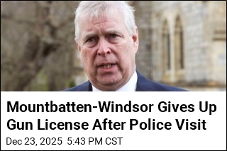 Mountbatten-Windsor Gives Up Gun License After Police Visit