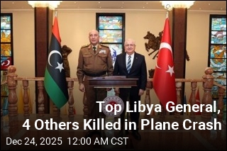 Libya's Military Chief, 4 Others Killed in Plane Crash
