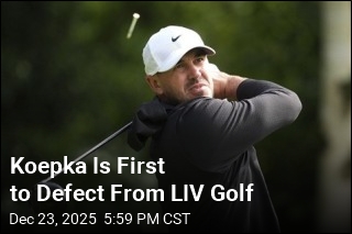 Koepka Is First to Defect From LIV Golf