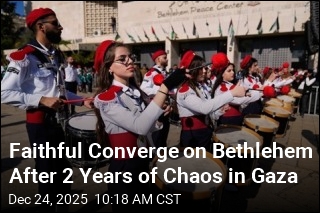 Faithful Converge on Bethlehem After 2 Years of Chaos in Gaza