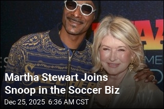 Martha Stewart Joins Snoop in the Soccer Biz