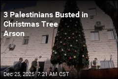 3 Palestinians Busted in Torching of Church Christmas Tree