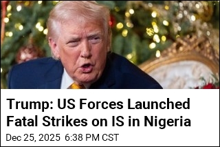 Trump: US Forces Launched Fatal Strikes on IS in Nigeria