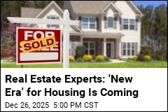 Economists See Flat Prices, 'Housing Reset' for 2026