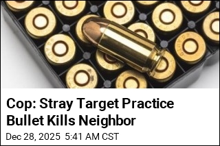 Cop: Stray Target Practice Bullet Kills Neighbor