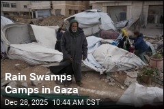 Winter Rain Floods Camps in Gaza