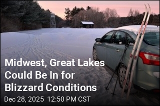 Winter Storm Moves Across Upper Midwest With Snow, High Winds