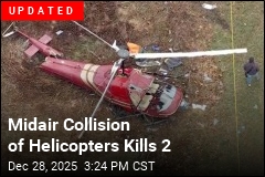 Helicopters Collide in New Jersey, Killing 1