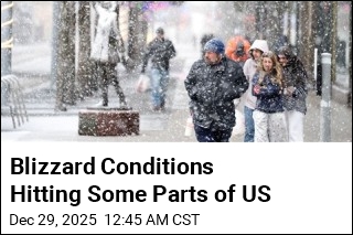 Winter Storm Bringing Blizzard Conditions to Some Parts of US