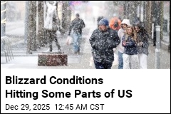Winter Storm Bringing Blizzard Conditions to Some Parts of US