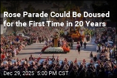 Rose Parade Could Be Doused for the First Time in 20 Years