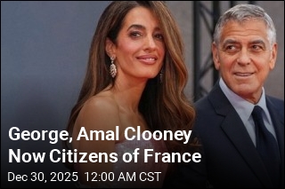 George, Amal Clooney Granted French Citizenship