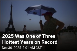 2025 Was One of Three Hottest Years on Record