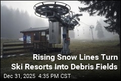 Warming Shuts Ski Resorts, Turning Lifts Into Junk