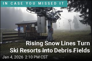 Warming Shuts Ski Resorts, Turning Lifts Into Junk