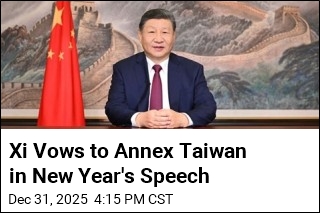 Xi Vows to Annex Taiwan in New Year's Speech