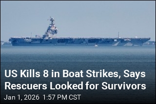 US Kills 8 in Boat Strikes, Says Rescuers Looked for Survivors