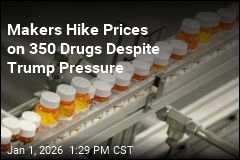 Makers Hike Prices on 350 Drugs Despite Trump Pressure