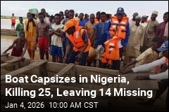 Nigeria Searches for 14 After 25 Die in Boat Accident