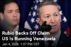 US Is Running 'the Direction' of Venezuela, Rubio Says