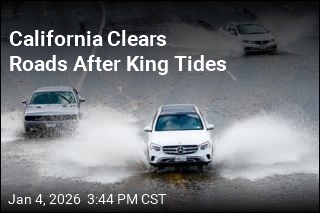 California Clears Roads After King Tides