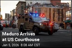 Maduro Arrives at US Courthouse