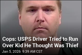 Cops: USPS Driver Mistook Boy for Thief, Tried to Run Him Over
