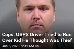 Cops: USPS Driver Mistook Boy for Thief, Tried to Run Him Over