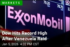 Dow Hits Record High After Venezuela Raid