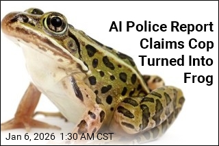 AI Police Report Claims Cop Turned Into Frog
