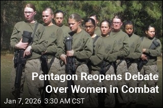 Pentagon to Review 'Effectiveness' of Women in Combat