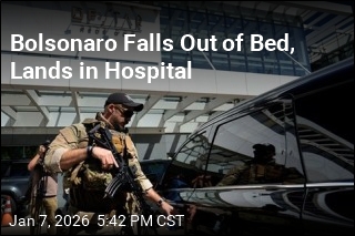 Bolsonaro Taken to Hospital After Falling Out of Bed