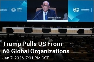 US to Leave 66 Organizations, Many Connected to UN