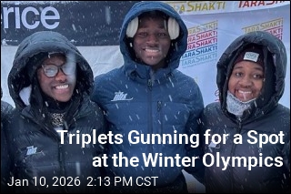 Triplets Gunning for a Spot at the Winter Olympics