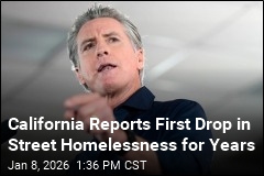 California Reports First Drop in Street Homelessness for Years