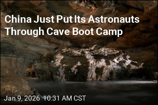 China Just Put Its Astronauts Through Cave Boot Camp