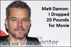Matt Damon: I Got Down to High School Weight for Movie