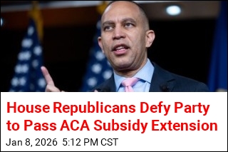 Houses Passes Extending ACA Subsidies With GOP Votes