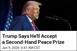 Trump: It Would Be a 'Great Honor' to Get Machado's Nobel