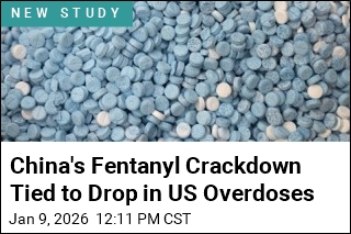 China's Fentanyl Crackdown Tied to Drop in US Overdoses