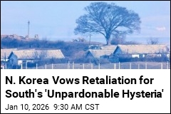 N. Korea Vows Retaliation for South's 'Unpardonable Hysteria'