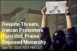 Despite Threats, Iranian Protesters Turn Out, Praise Deposed Monarchy