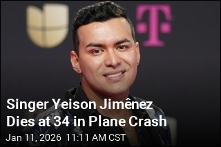 Singer Yeison Jim&eacute;nez Dies at 34 in Plane Crash