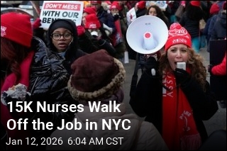 15K Nurses Walk Off the Job in NYC