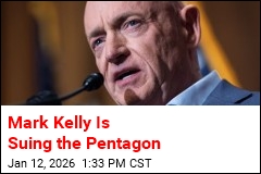 Mark Kelly Is Suing the Pentagon