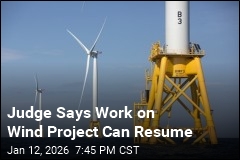 Judge Says Work on Offshore Wind Farm Can Resume