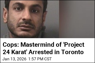 Alleged Mastermind Arrested in Canada's $15M Gold Heist